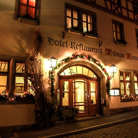 Hotel Tilman Riemenschneider Rothenburg ob der Tauber Zewnętrze zdjęcie